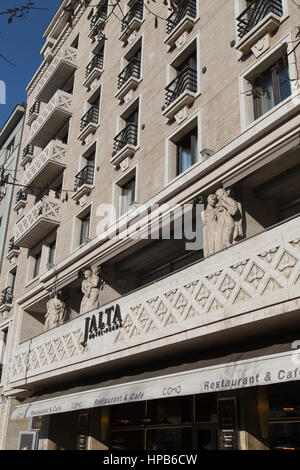 Das Hotel Jalta in Prag Tschechische Republik Stockfoto