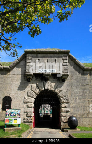 Nothe Fort auf der Nothe Peninisula, Weymouth, Dorset, England, Europa Stockfoto