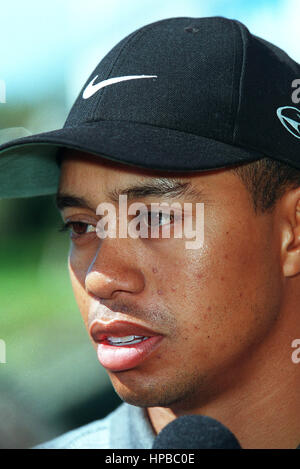 TIGER WOODS USA NISSAN OPEN BRENTWOOD LOS ANGELES USA 21. Februar 2001 Stockfoto