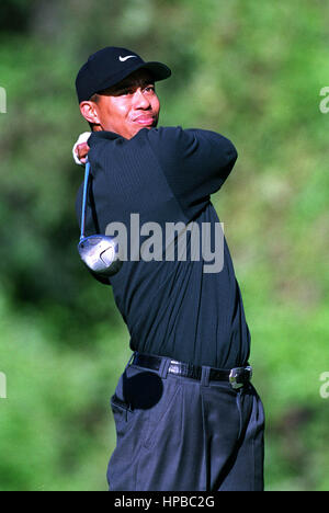 TIGER WOODS USA NISSAN OPEN BRENTWOOD LOS ANGELES USA 23. Februar 2001 Stockfoto