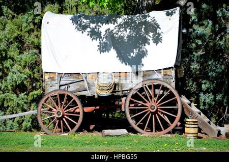 Planwagen Stockfoto