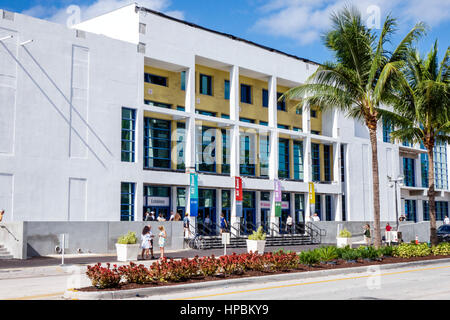 Miami Beach Florida, Convention Center, Art Basel, Kunstmesse, Ausstellungsausstellung Sammlungsgebäude außen, Eingang, FL161215031 Stockfoto