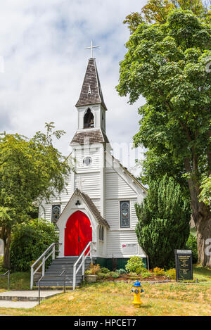 St. Pauls Episcopal Church, Port Townsend, Washington, USA Stockfoto