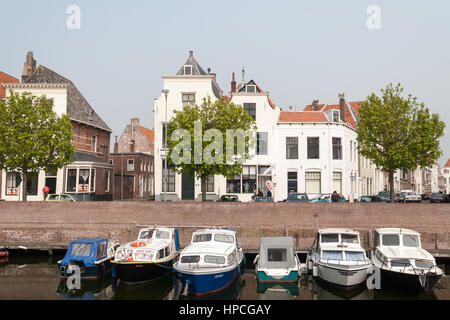 Marina in Middelburg, Zeeland, Holland, Niederlande, Europa Stockfoto