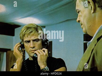 Nacht des folgenden Tages, aka: Am Abend des Folgendes Tages, Großbritannien 1968, Regie: Hubert Cornfield, Monia: Marlon Brando, Richard Boone Stockfoto