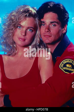 Baywatch: Alptraum Bay, aka: Baywatch - Die Rettungsschwimmer von Malibu, Fernsehfilm, USA 1991, Regie: Gregory J. Bonann, Monia: Erika Eleniak, Billy Warlock Stockfoto
