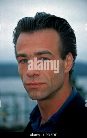 Deutscher Wis Klaus Johannes Behrendt, Deutschland 1990er Jahre. Deutsche Schauspieler Klaus Johannes Behrendt, Deutschland 90er Jahre. Stockfoto