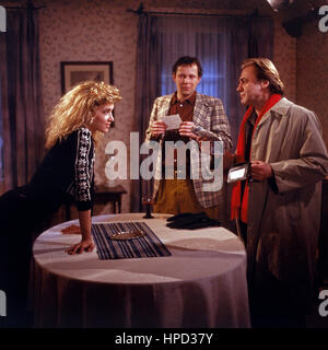 Episode "Verteidigung von Friedrichshafen" aus der Serie "Tassilo - Ein Fall Für Sich", Deutschland 1991, Regie: Hajo Gies, Monia: Sabrina Mesko, Axel Milberg, Bruno Ganz Stockfoto