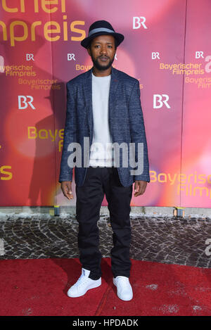 Bayerischer Filmpreis 2017 im Prinzregententheater mit: Eric Kabongo Where: München bei: Kredit-20. Januar 2017: Cinamon Red/WENN.com Stockfoto