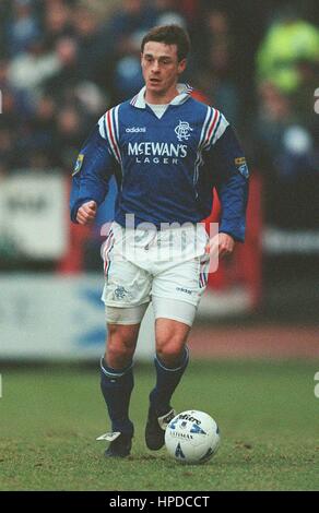 DAVID ROBERTSON GLASGOW RANGERS FC 10. Februar 1997 Stockfoto