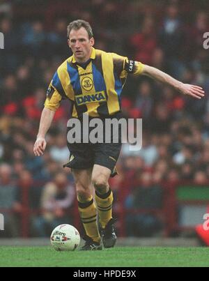 DAVE WATSON EVERTON FC 10. April 1997 Stockfoto