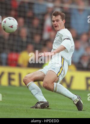 DAVID WETHERALL LEEDS UNITED FC 7. Mai 1997 Stockfoto