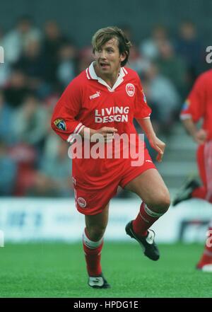 BILLY DODDS ABERDEEN FC 25. Juli 1997 Stockfoto