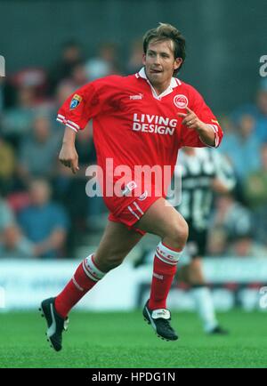 BILLY DODDS ABERDEEN FC 25. Juli 1997 Stockfoto