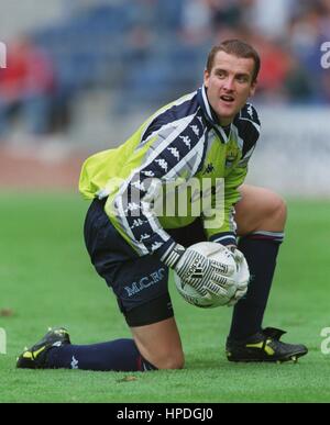 MARTYN HALBBD MANCHESTER CITY FC 4. August 1997 Stockfoto