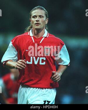 EMMANUEL PETIT ARSENAL FC 7. August 1997 Stockfoto