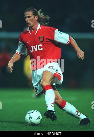 EMMANUEL PETIT ARSENAL FC 7. August 1997 Stockfoto