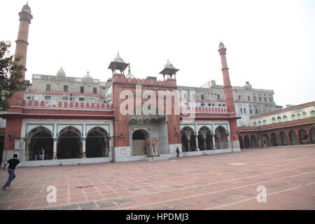 Schöne Historische Moschee, Jami Masjid Bei Fatehpur Sikri. Die Jami Masjid bei Fatehpur Sikri wurde von Akbar in AD 1571 gebaut. (© von Saji Maramon) Stockfoto