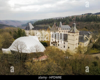 Schloss Wiltz Stockfoto