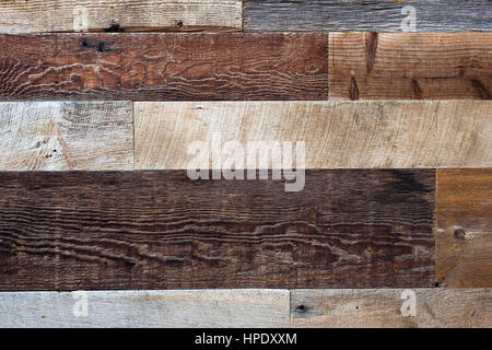 Im Alter von Holz Hintergrund Stockfoto