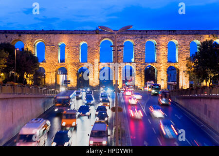 Valens-Aquädukt (Bozdogan Kemeri) aus Ivth Jahrhundert, Istanbul. Turkei Stockfoto
