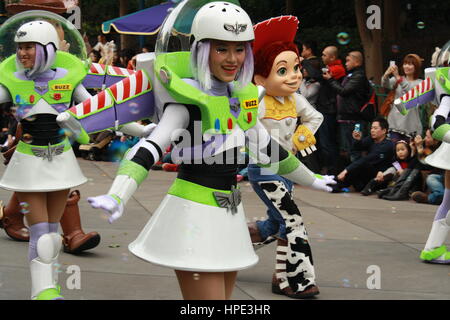 Disneyland in Hong Kong Stockfoto