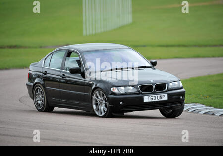 E46 BMW 3er Auto Racing auf einem Track Day in Lydden Hill in Kent Stockfoto