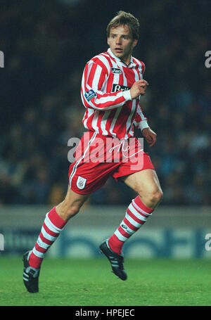 LARUS SIGURDSSON STOKE CITY FC 23. Oktober 1997 Stockfoto