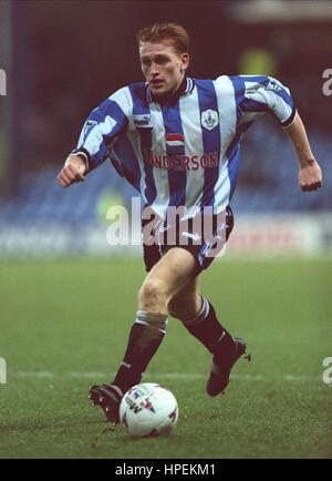 MARK PEMBRIDGE SHEFFIELD Mittwoch FC 9. Dezember 1997 Stockfoto