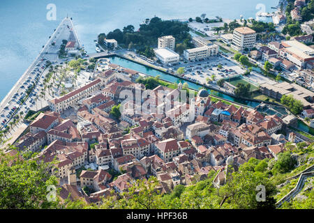 Das UNESCO-Weltkulturerbe Kotor, Montenegro Stockfoto