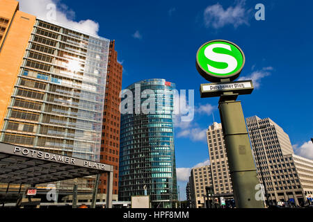 Potsdamer Platz... Berlin. Deutschland Stockfoto