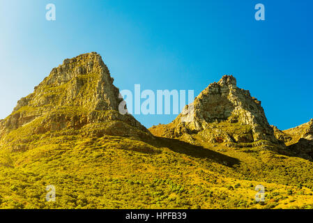 Berge des Table Mountain National Park in Cape Town, Südafrika Stockfoto