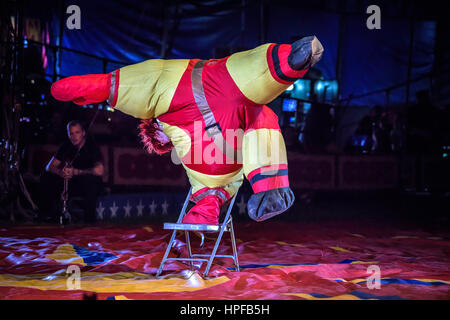 Cole Brothers Circus.  Letzte Saison vor dem schließen... Stockfoto