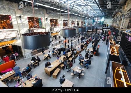 Innenministerium der Gabeln Markt, Gabeln, National Historic Site, Winnipeg, Manitoba Stockfoto