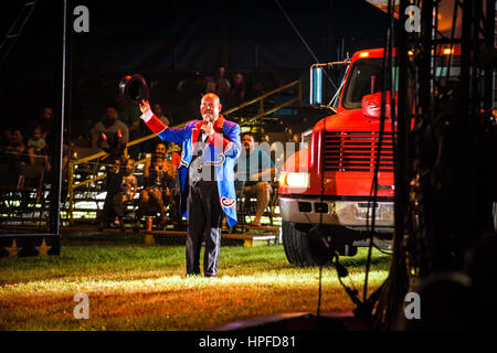 Cole Brothers Circus.  Letzte Saison vor dem schließen... Stockfoto