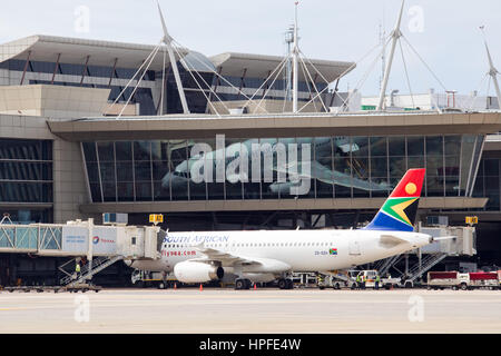 O. R. Tambo International Airport, Johannesburg, Südafrika Stockfoto