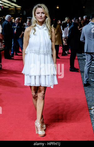 London, UK. 21. Februar 2017. Lily Travers besucht die UK-Premiere, wenn Vizekönig des Haus am 21.02.2017 bei Curzon Mayfair. Personen im Bild: Lily Travers.Picture per Kreditkarte: Julie Edwards/Alamy Live News Stockfoto