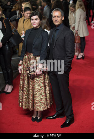 London, UK. 21. Februar 2017.  besucht die UK Premiere des Vizekönigs von Haus an der Curzon Mayfair am 21. Februar 2017 in London, England-Credit: Gary Mitchell/Alamy Live News Stockfoto