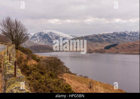 Hawes Wasser Reservoir in der Lakedistrict. Stockfoto