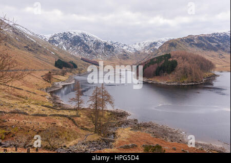 Hawes Wasser Reservoir in der Lakedistrict. Stockfoto