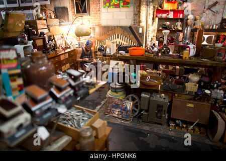 Second-Hand-Laden in vancouver Stockfoto