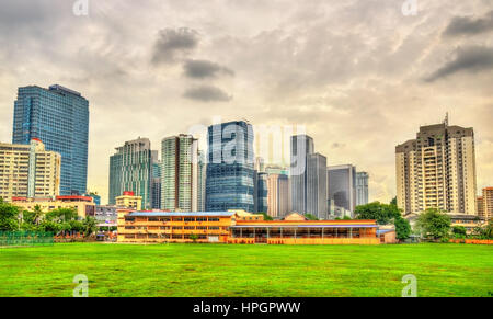 Die Skyline der Innenstadt Kuala Lumpur. Malaysien Stockfoto