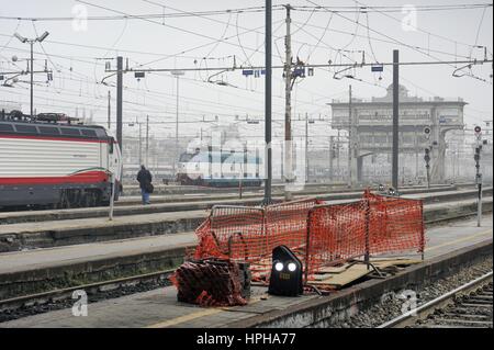 Bahnhof Hof Milano Centrale (Italien) Stockfoto