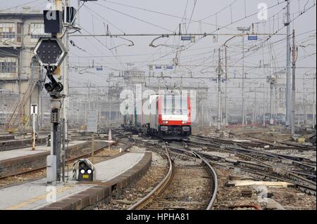 Bahnhof Hof Milano Centrale (Italien) Stockfoto