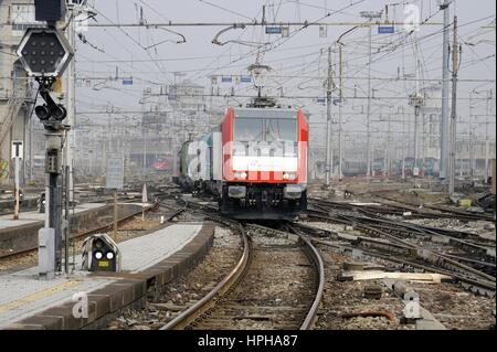 Bahnhof Hof Milano Centrale (Italien) Stockfoto