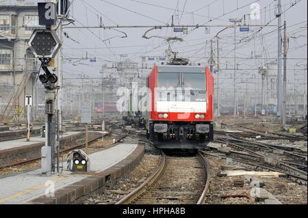 Bahnhof Hof Milano Centrale (Italien) Stockfoto