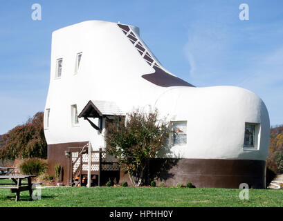Hufeisenförmige Haus in Hellam Pennsylvania Stockfoto