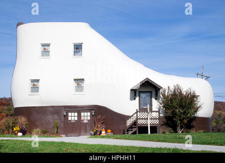 Hufeisenförmige Haus in Hellam Pennsylvania Stockfoto