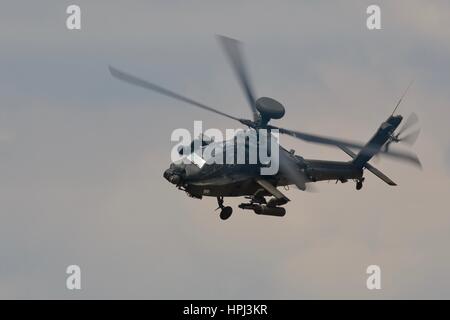 Army Air Corps Augusta AH1 Apache Kampfhubschrauber Stockfoto