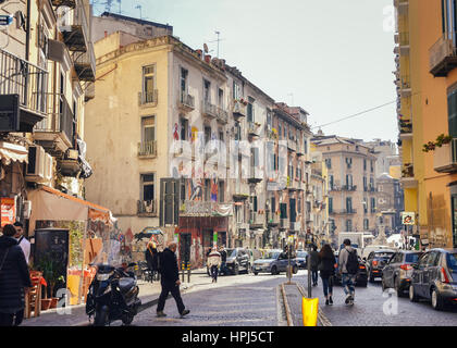Neapel, Italien streetview Stockfoto